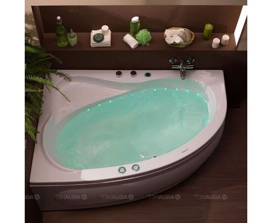 Ванна акриловая aquanet luna 155*100 r  с каркасом в Актау фото № 4