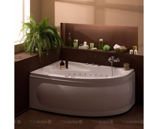 Ванна акриловая aquanet luna 155*100 r  с каркасом в Актау фото № 2