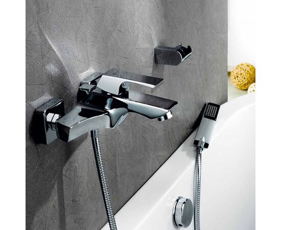 Lm4502c unit смеситель для ванны, с коротким изливом, с аксессуарами, хром в Актау фото № 1