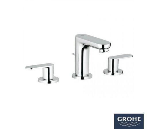 20187000 grohe eurosmart cosmopolitan смеситель для раковины, настенный, на 3 отверстия в Актау фото № 1