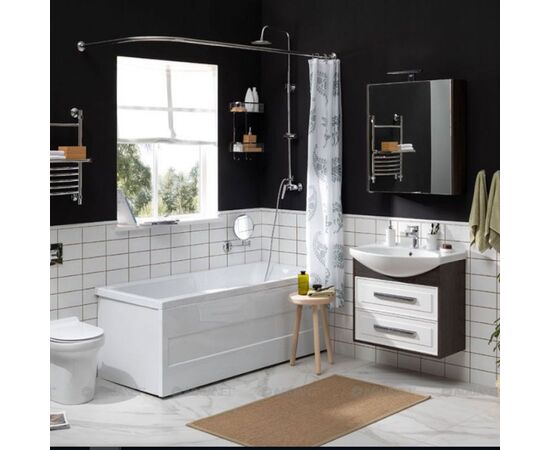 Ванна акриловая aquanet 170x75 taurus в комплекте с каркасом в Актау фото № 3