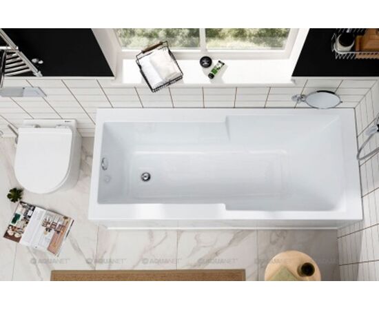 Ванна акриловая aquanet 160x75 taurus в комплекте с каркасом в Актау фото № 2