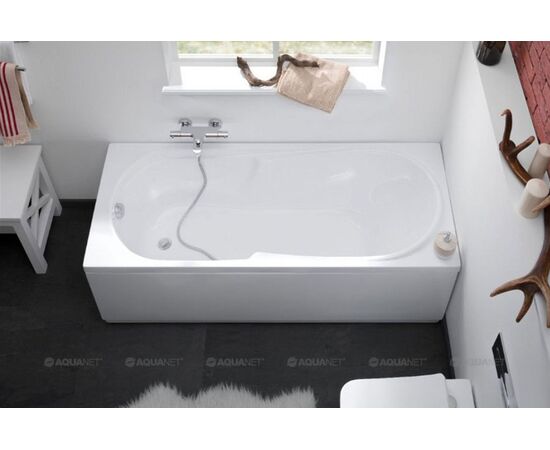 Ванна акриловая aquanet 170x75 bright с каркасом в Актау фото № 3
