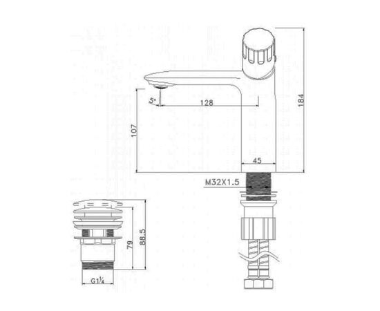 Lemark lm5306c wing смеситель для умывальника монолитный, хром в Актау фото № 3