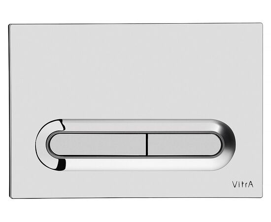 Клавиша смыва vitra loop t 740-0780 глян.хром в Актау фото № 1