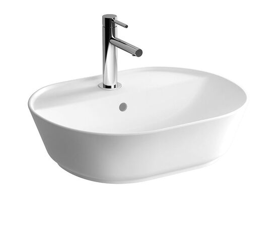 раковина накладная vitra geo 7428b003-0001 54x43см в Актау фото № 1