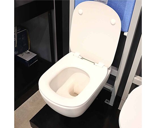 унитаз подвесной ideal standard tesi t0079v1 белый матовый в Актау фото № 7