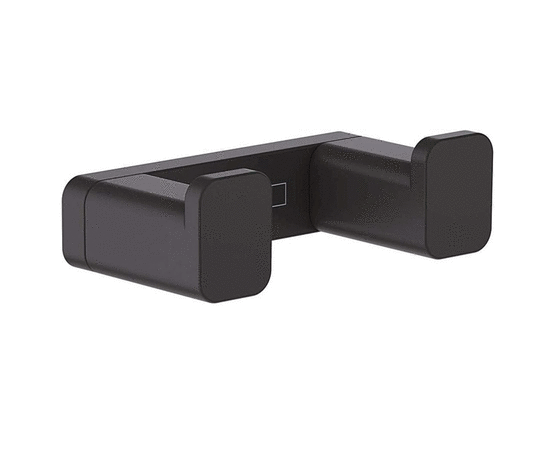 Крючок двойной hansgrohe addstoris 41755670 черный матовый в Актау фото № 1