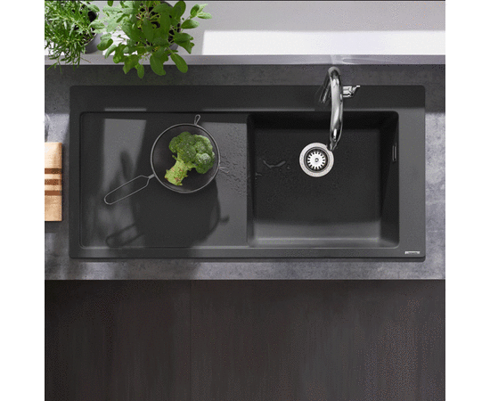 Кухонная мойка hansgrohe s514-f450 43314170  искусственный камень в Актау фото № 3