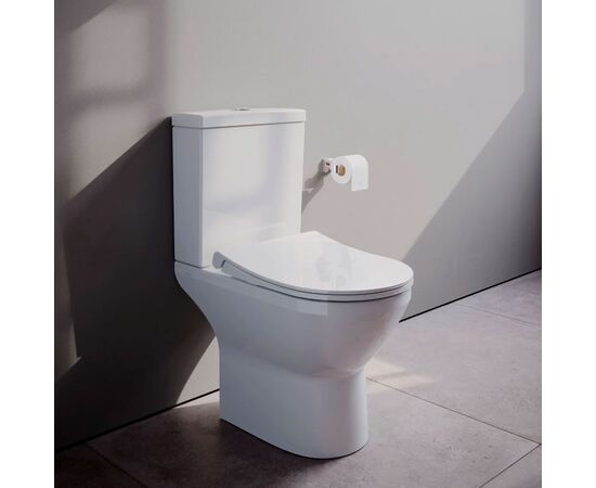 унитаз напольный vitra integra round 9833b003-7206 безободковый в Актау фото № 2