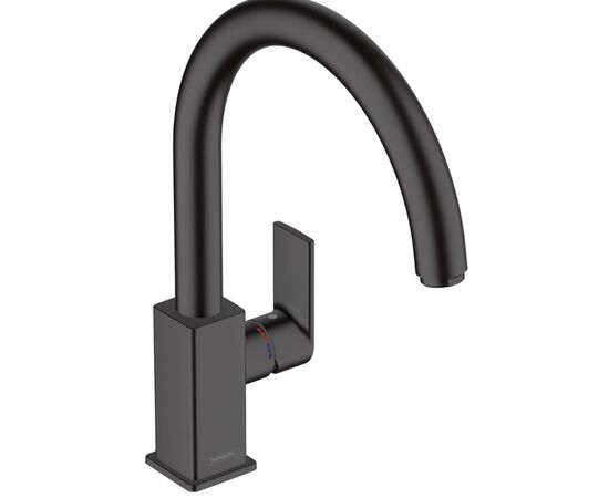 смеситель для кухни hansgrohe vernis shape 71871670 черный матовый в Актау фото № 1