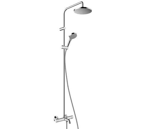 Душевая система hansgrohe vernis blend 26274000 с термостатом хром в Актау фото № 1