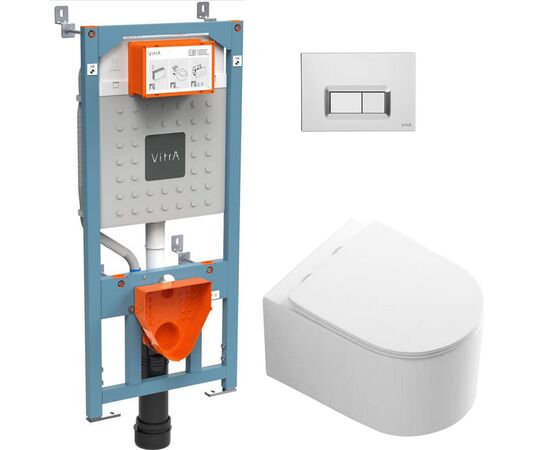 унитаз с инсталляцией 4в1 hans 5504 762-5800-01 740-0680 в Актау фото № 1