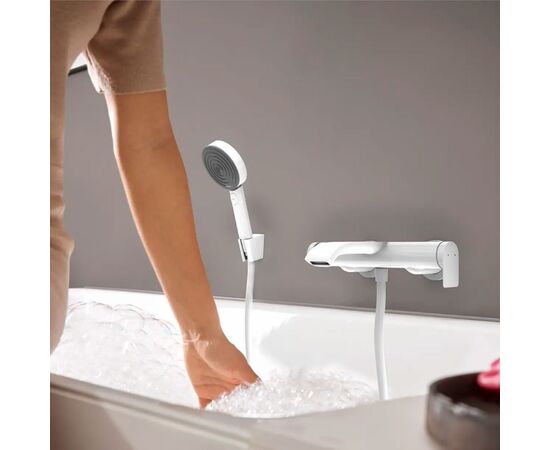 смеситель для ванны hansgrohe vivenis 75420700 матовый белый в Актау фото № 2