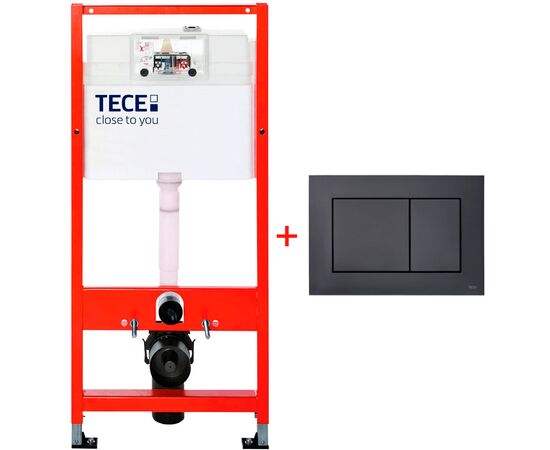 Инсталляция для унитаза teceprofil 9400407 c клавишей смыва now 9240407 в Актау фото № 1