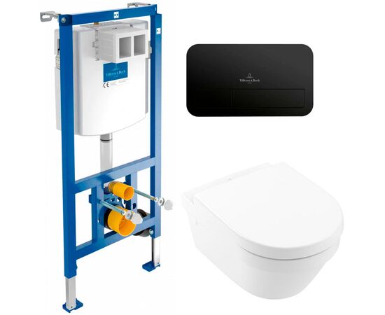 унитаз с инсталляцией 4в1 villeroy & boch architectura 4694hr01 92242700 922490an в Актау фото № 1