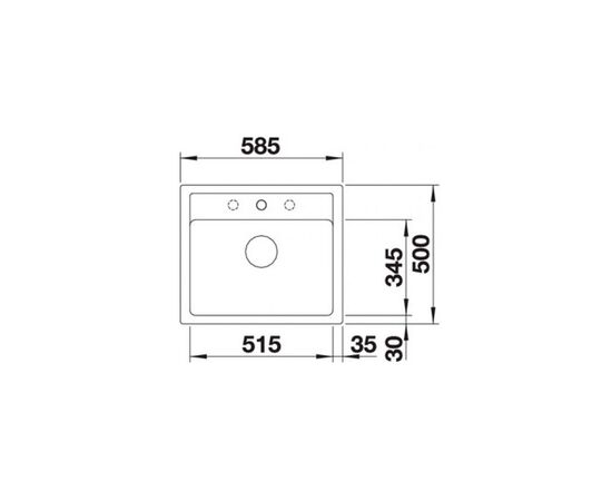 Кухонная мойка blanco legra 6 523332 в Актау фото № 3