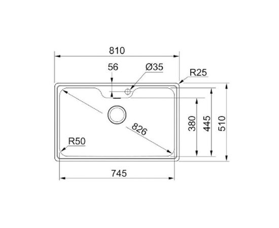 Кухонная мойка franke bcx 610-81 tl 101.0689.879 в Актау фото № 2