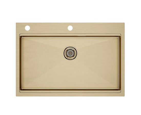 Кухонная мойка paulmark vast-pro pm 707551-bg в Актау фото № 3