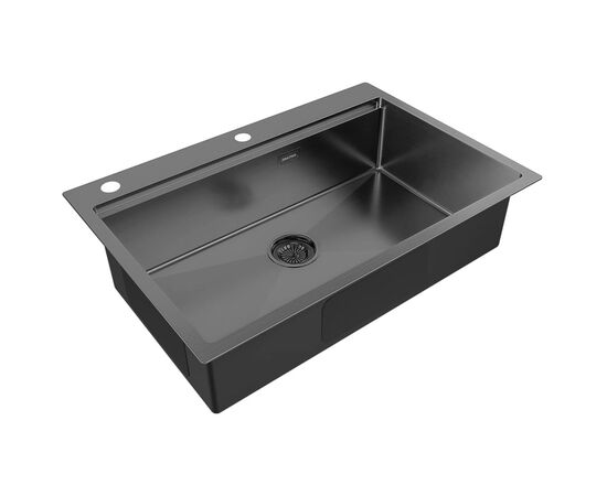 Кухонная мойка paulmark vast-pro pm 707551-gm в Актау фото № 1