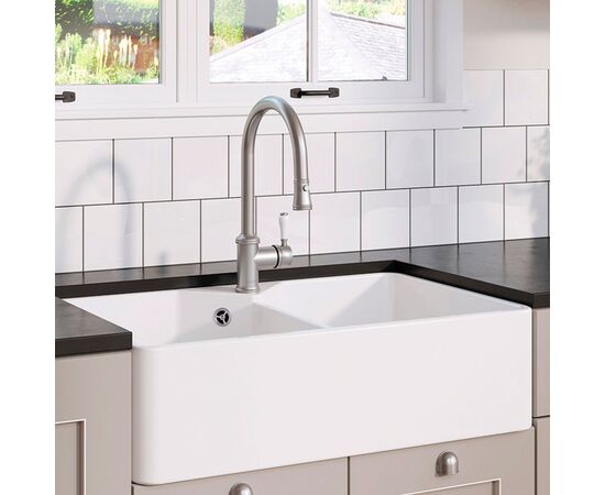 Кухонная мойка blanco villae double 525164, керамическая в Актау фото № 1