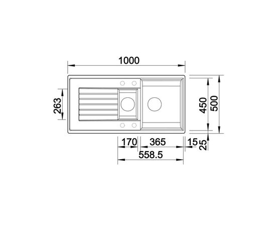 Кухонная мойка blanco zia 6 s 526021 в Актау фото № 2