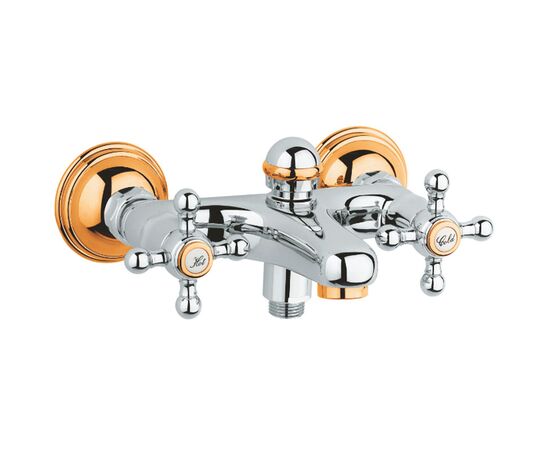 смеситель для ванны grohe sinfonia 25030ig0, золото/хром в Актау фото № 1