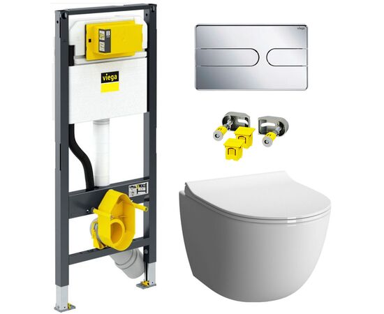 унитаз с инсталляцией 4в1 vitra sento 7748b003-0075 130-003r009 792862 в Актау фото № 1