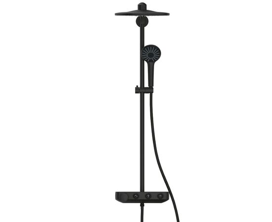 Душевая система с термостатом grohe euphoria smartcontrol 310 duo 22120kf0, черный в Актау фото № 2