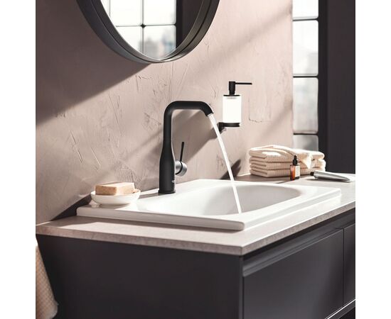 смеситель для раковины grohe essence 24177kf1, черный в Актау фото № 2