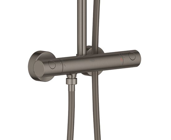 Душевая система с термостатом grohe euphoria xxl 310 26075al0, тёмный графит в Актау фото № 3