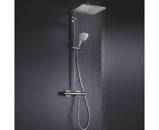 Душевая система с термостатом grohe rainshower smartactive 310 26649000, хром в Актау фото № 2