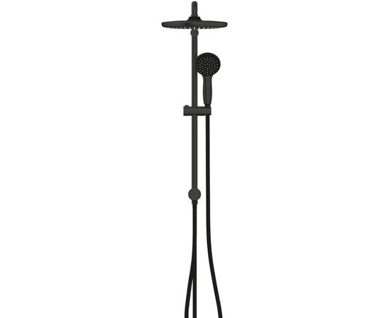 Душевая система grohe vitalio start system quickfix 250 266802430 с переключателем, черный матовый в Актау фото № 2