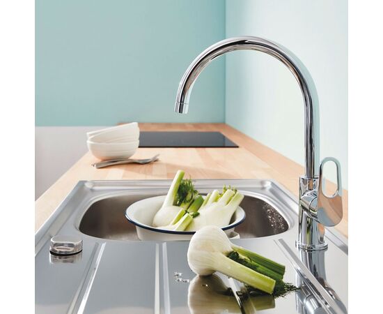смеситель для кухни grohe bauflow 31230001, хром в Актау фото № 2
