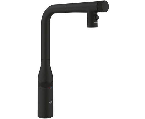 смеситель для кухни grohe essence smartcontrol 31892kf0, черный фантомный в Актау фото № 1
