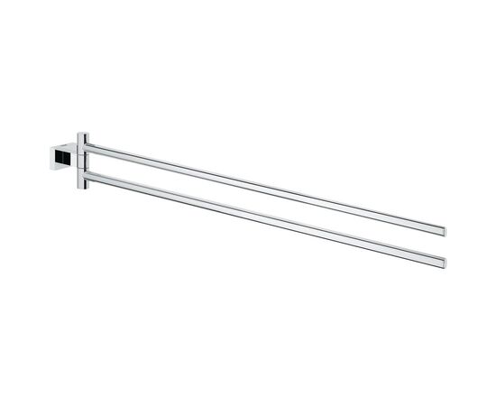Двойной держатель полотенца grohe essentials cube 40624001, хром в Актау фото № 1