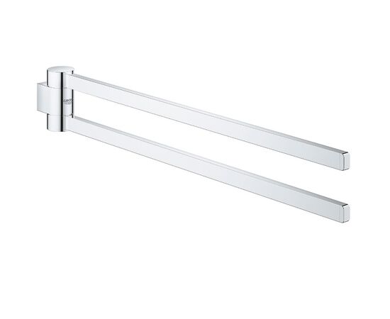 Двойной держатель для полотенца grohe selection 41063000, 400, поворотный, хром в Актау фото № 1