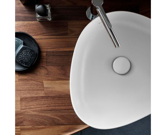 раковина накладная vitra plural 7812b401-0016 47x40 см, треугольная, белая в Актау фото № 2