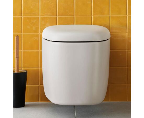 унитаз подвесной vitra plural 7830b401-0075 безободковый белый матовый в Актау фото № 2