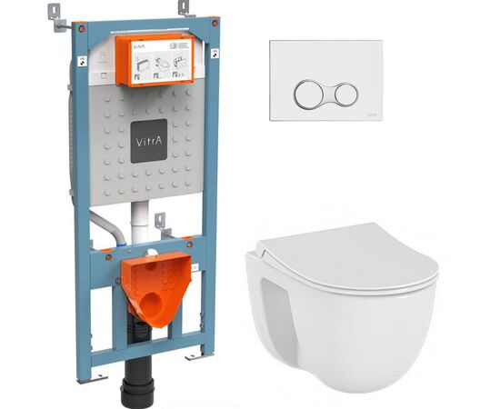 унитаз с инсталляцией 4в1 vitra s40 9860b003-7200 в Актау фото № 1