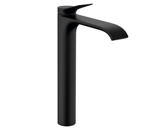 смеситель для раковины hansgrohe vivenis 75040670 черный матовый в Актау фото № 1