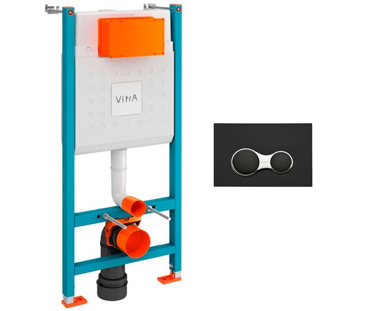 Инсталляция 3в1 v-fix сore 732-5800-01 740-0411 sirius черная-хром в Актау фото № 1