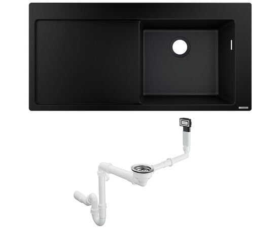 Кухонная мойка hansgrohe s514-f450 43314170  искусственный камень в Актау фото № 1