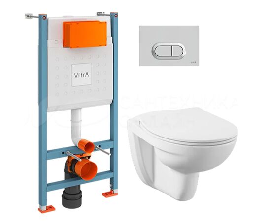 унитаз с инсталляцией 4в1 vitra uno 9773b003-7206 в Актау фото № 1