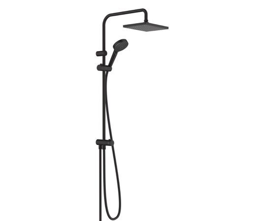 Душевая система hansgrohe vernis shape showerpipe 26282670 без смесителя, черная матовая в Актау фото № 1