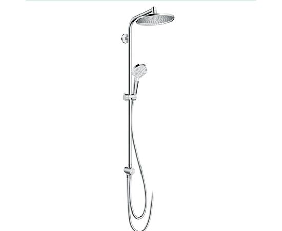 Душевая система hansgrohe crometta showerpipe ecosmart reno 27270000 без смесителя, хром в Актау фото № 1