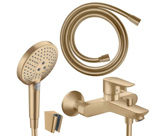 Комплект смесителя для ванны hansgrohe talis e 71740140, цвет бронза в Актау фото № 1