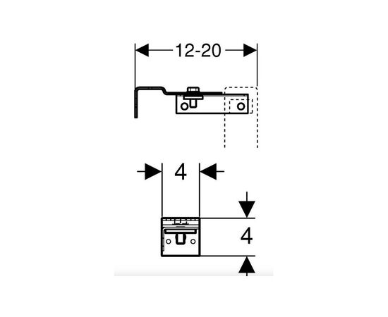 Комплект крепления для инсталляций geberit duofixbasic 111.839.00.1 к стене в Актау фото № 2