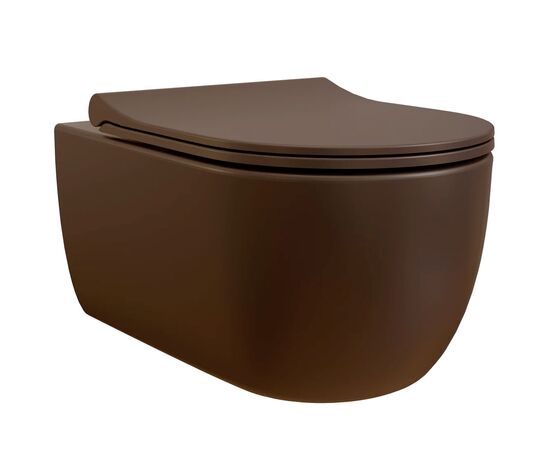 унитаз подвесной bocchi v-tondo 1416-025-0129 безободковый в Актау фото № 1