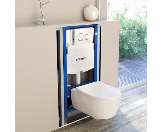 Инсталляция для унитаза geberit 500.060.tc.i set 111.060.00.1 + 111.815.00.1 +115.085.kj.1 + 500.814.00.1 в Актау фото № 2